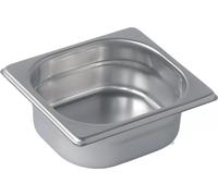 PUJADAS Récipients GN 1/6 Acier inoxydable 18/10, Profondeur : 150 mm, Contenu : 2,40 litres
