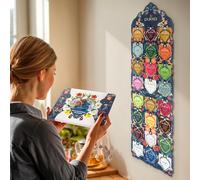 Pukka Calendrier de l’Avent Thé 2026-24 sachets d’infusions bio variées, thé bien-être saveurs hivernales pour un Noël gourmand