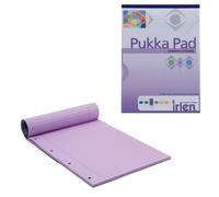 Pukka Dyslexia Bloc-notes ligné avec marge 50 feuilles de 80 g/m² Format A4 1-Pack lavande