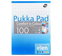 Pukka Dyslexia Bloc-notes ligné avec marge 50 feuilles de 80 g/m² Format A4 turquoise