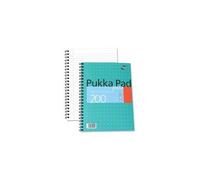 Pukka Pads Réf Jm018 Cahier Reliure Intégrale Ligné Avec Marge Et Perforé 4 Trous 80 G/M 200 Pages A4 Lot De 3 Import Royaume Uni