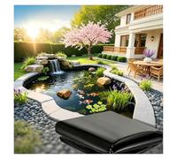 PULaif Revêtement de Bassin EPDM | Revêtement de bassin EPDM de plusieurs tailles for étangs, cascades et fontaines(2x5m)