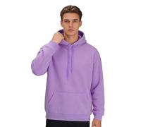 Pull d'hiver à capuche pour homme, surdimensionné, Violet clair, 3XL