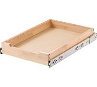 Pull Out Cabinet Organizer Soft Close Slideout Shelf Wood Drawer 14"Wx21"D