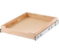 Pull Out Cabinet Organizer Soft Close Slideout Shelf Wood Drawer 17"Wx21"D