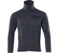 Pull-over en tricot avec fermeture éclair Bleu noir, taille XS MASCOT 18105-951-010