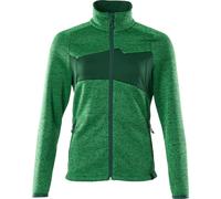 Pull-over en tricot avec fermeture éclair vert gazon/vert, taille XL MASCOT 18155-951-33303
