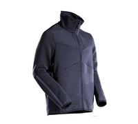 Pull polaire zippé Customized - 22503-681-Bleu marine-XXXXL
