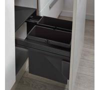 Pullboy-Soft Comfort 2/ 50er - Gris Orion, système de couvercle coulissant inclus