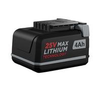 PULMIC Batterie Lithium 25V Max 2,5Ah pour Outils 25V Max, 63Wh, 21,6V Nominal, Compatible Écosystème Pulmic, Batterie Rechargeable Haute Autonomie pour Outils de Jardin