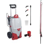 Pulmic Pulvérisateur Électrique 35L, Pulvérisateur Jardin Pro, Lance Télescopique 5 m, 4 Bar, Batterie 18V, Tuyau 6 m