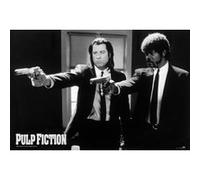 Pulp Fiction - Guns / Noir & Blanc - 100x140 cm - AFFICHE / POSTER Noir G