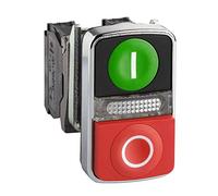 Schneider Electric Bouton-poussoir double XB4BW73731M5