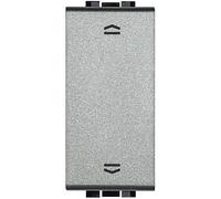 Pulsante doppio Bticino LivingLight interbloccato tech - NT4037N