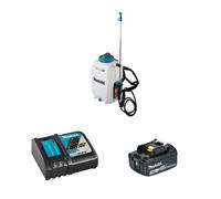 Pulvérisateur 18V DUS158Z 15L + 1 batterie BL1830B 18V 3 Ah + chargeur rapide DC18RC MAKITA