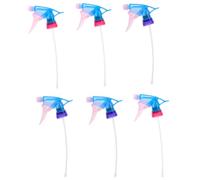 Pulvérisateur à Gâchette 6 Pièces en Plastique pour Jardinage | Tête de Pulvérisation Résistante, Débit Réglable, Pièce de Rechange pour Entretien et Rangement