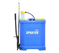 Pulvérisateur à Main 16L à Tuyau Unique pour Les Outils agricoles,Pulvérisateur à Main avec Buse Réglable pour Le Jardinage, la Fertilisation et Le Nettoyage (Bleu)