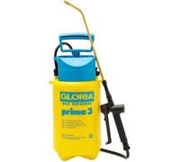 Gloria Pulvérisateur à pression Prima 3 – 3 L, réservoir polyéthylène, 3 bars