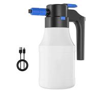 Pulvérisateur à mousse, capacité de 1,5 l, compatible avec les tuyaux standard, INCOLORE, fonctionnant sur piles