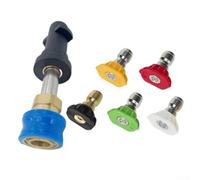 Pulvérisateur à mousse haute pression pour Karcher K2-K7 avec connecteur rapide et 5 buses Kit de lavage de voiture (1)