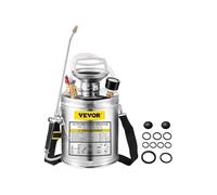 Pulvérisateur inox 4L, brumisateur jardin, plantes, nettoyage sol