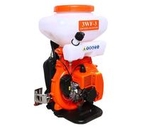 Pulvérisateur agricole à dos - 3WF-3 - Moteur à essence - Pulvérisateur à brouillard/à jet - Réservoir de 14 l - 7 500 tr/min - Blanc