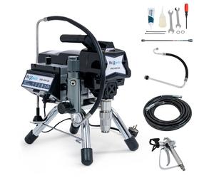 Pulvérisateur Airless - HEXWELT - HW-AM-24 moteur sans balais 1300 W 227 bar 2,4 l/min avec flexible haute pression 15 m pour professionnels