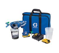 Pulvérisateur airless Ultra sans fil 18V 138 bar - GRACO - avec 2 batteries 18V 2.0Ah - chargeur - sac de transport - 17M366