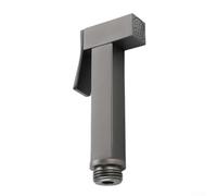 Pulvérisateur de bidet en cuivre avec buse carrée conçue pour être compatible avec les plages de pression d'eau résidentielles standard (gris)