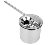 Pulvérisateur de glaçure, pulvérisateur de Peinture en métal glaçure Pot de glaçage en Acier Inoxydable pulvérisateur de Peinture de poterie atomiseur de poterie pulvérisateur de Peinture(XL)