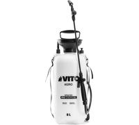 Pulvérisateur de Jardin 8L Produits Corrosifs, Alcalins Régulateur de pression 4 Buses VITO