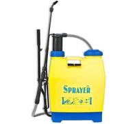 Terre Jardin - Pulvérisateur de Jardin, à Dos, 16 L - Pulvérisateur à Pression - Lance 68 cm, Débit Réglable - Résistant Produits Corrosifs, Phytosanitaires - Buse à Jet Réglable - Utilisation Facile