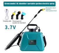 Pulvérisateur de jardin électrique - 8 litres - Rechargeable par USB - Avec batterie intégrée - Pistolet de pulvérisation - Pour les plantes et l'agriculture