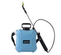 Pulvérisateur de jardin électrique avec pompe auto-aspirante, 2 buses pour brume fine et jet, barre télescopique 66-90 cm, pour batterie jusqu'à 200 min, réservoir de 5 l ou 8 l, ABS (5 l)
