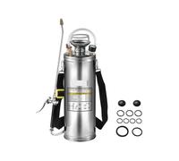 Pulvérisateur de Jardin, Pulvérisateur à Main en Acier Inoxydable, Pompe d'arrosage, pulvérisateur de Jardin(12L 3.5Gal)