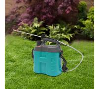 Pulvérisateur de jardin - Pulvérisateur à pompe 8 l - Buse réglable - 2 modes de pulvérisation - Lance en acier inoxydable - PP et caoutchouc - Vert