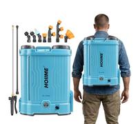Pulvérisateur de jardin sans fil 16 L pour batteries Makita 18 V | Pulvérisateur électrique 6 bar, 7 buses pour plantes, 100 psi, puissance de pulvérisation réglable (batterie non incluse)