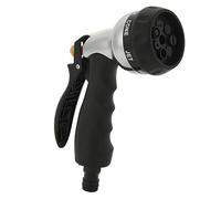 Pulvérisateur de Lance à Eau en Alliage de Zinc, 7 Modes Réglables pour Nettoyage Haute Pression, Pulvérisateur Manuel pour Lavage de Voiture, Jardin et Canalisations