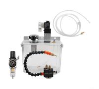 Pulvérisateur de lubrification industriel de 3 l avec pompe de liquide de refroidissement, dispositif de brume d'huile avec régulateur de pression pour l'installation de machines de travail des métaux