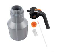 Pulvérisateur de mousse électrique portable de 2 litres - Outil professionnel de nettoyage de voiture avec buse de pulvérisation - Générateur de savon rechargeable pour nettoyage et plantes - Design
