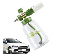 Pulvérisateur De Mousse pour Lavage Auto Pompe À Manuel Jardin 1 Litre | Arrosage Jardin, Bouteille Haute Pression pour Nettoyage Domestique et Bains Animaux