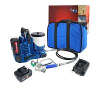 Pulvérisateur de peinture à haute pression, sans fil, 500 W, portable, 6 vitesses réglables, pression maximale de 15 MPA, trémie de 1,2 L, facile à utiliser