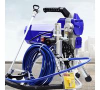 Pulvérisateur de peinture Airless 2200 W, haute pression avec moteur sans balais, 220 V pour une peinture murale efficace, finition de qualité professionnelle, facile à utiliser, idéal pour la