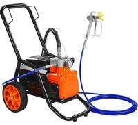 Pulvérisateur de peinture airless à membrane pour chariot Pulvérisateur de peinture airless 1700 W électrique