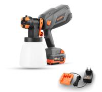 Pulvérisateur de peinture batterie 20V FUXTEC FX-E1CSP20 - Set avec batterie 4Ah et chargeur 1A