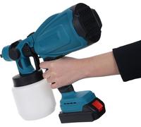 Pulvérisateur de peinture électrique 210 W pour latex, 3 modes de pulvérisation, moteur 38 000 tr/min, avec réservoir d'une capacité de 800 ml, pour meubles et armoires