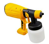 Pulvérisateur de Peinture électrique sans Fil 18/20 V pour la Maison, Compatible avec Batterie Dewalt 20 V, buse réglable, 40 000 TR/Min, diamètre de buse 2,5 mm, Design Ergonomique