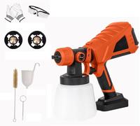 Pulvérisateur de peinture électrique sans fil 550 W haute puissance pour meubles, clôture, mur, peinture à faire soi-même