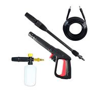Pulvérisateur de Peinture, Kit De Tuyau Pistolet À Mousse Haute Pression Nettoyeur Pulvérisation Neige Lance Mousseur Buse For Karcher