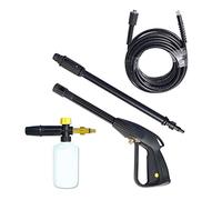 Pulvérisateur de Peinture, Kit De Tuyau Pistolet À Mousse Haute Pression Nettoyeur Pulvérisation Neige Lance Mousseur Buse For Karcher